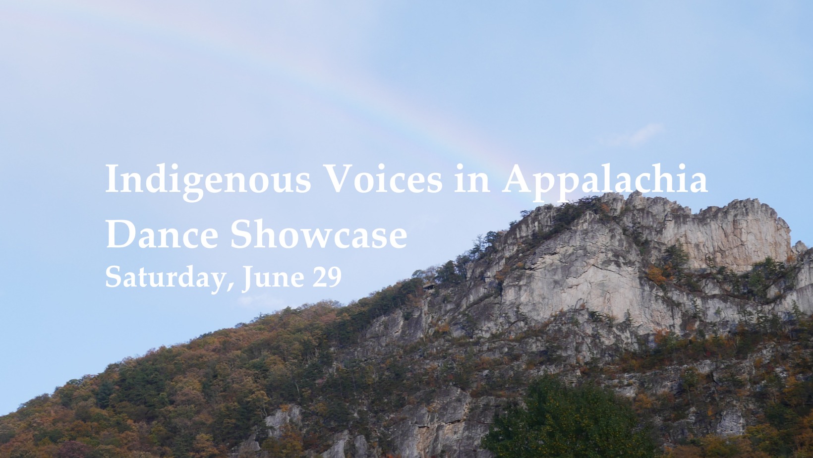 Indigenous Voices in Appalachia Dance Showcase
