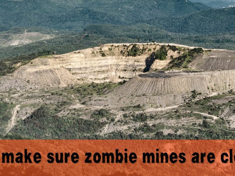Help make sure zombie mines are cleaned up!