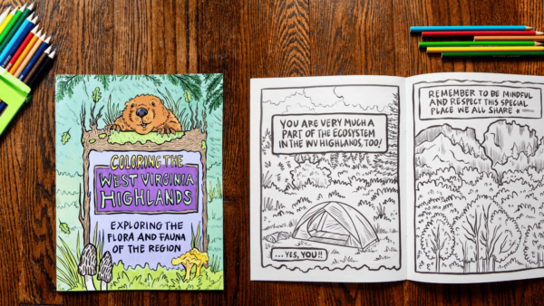 New Coloring Book Celebrates the Unique Creatures of the West Virginia Highlands